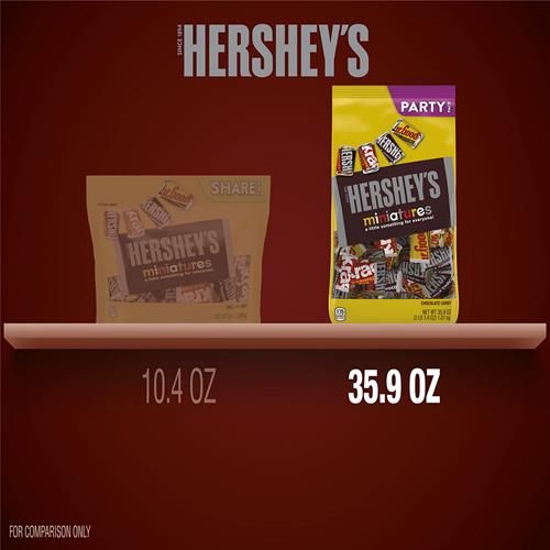 Hersheys Miniatures Assorted Chocolate Candy Party