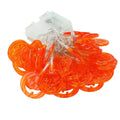 Halloween Pumpkin String Lights, 30 LEDs, 9.8 ft