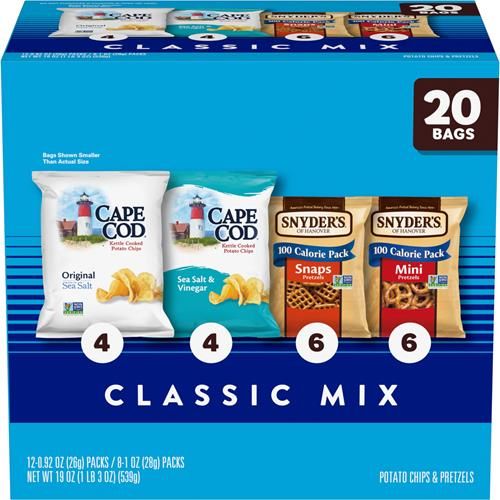 Snyders Of Hanover And Cape Cod 20 Count