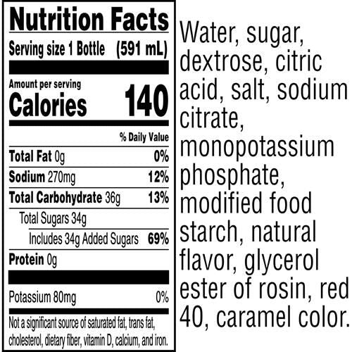 Gatorade Thirst Quencher Sports Drink 20Oz 8 Pack
