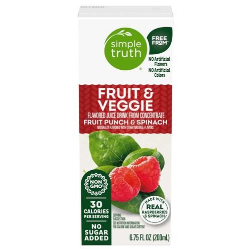 Simple Truth Fruit Punch Spinach Kids 8 ct