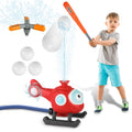 2-in-1 Rotating Water Sprinkler & Baseball Toy
