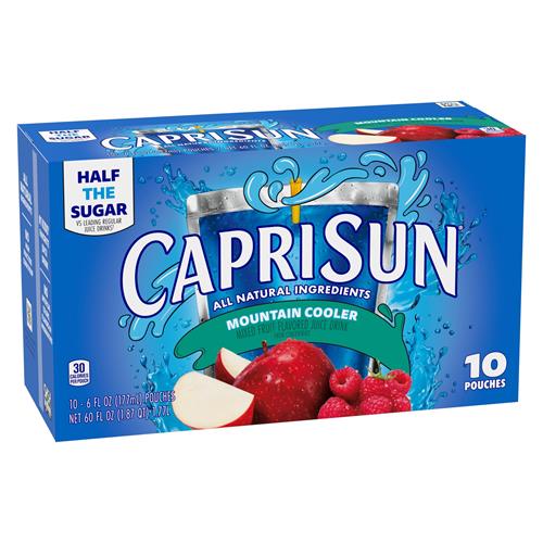 Capri Sun Mountain Cooler Mixed Fruit 6 Fl Oz 10 Ct