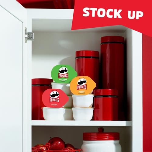 Pringles Potato Crisps Chips 12.9Oz 18 Cups