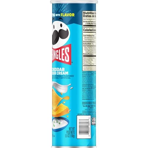 Pringles Potato Crisps Chips 5.5Oz One Can