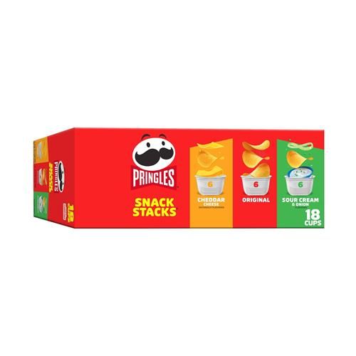 Pringles Potato Crisps Chips 12.9Oz 18 Cups