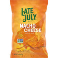 Late July Snacks Nacho Cheese Tortilla Chips 7.8 Oz