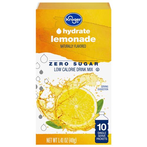 Kroger Hydrate Zero Sugar Lemonade Drink
