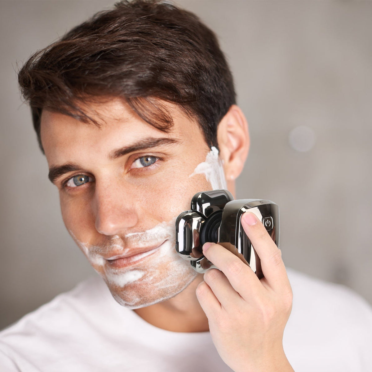 6-in-1 Rechargeable Electric Head Shaver & Grooming Kit