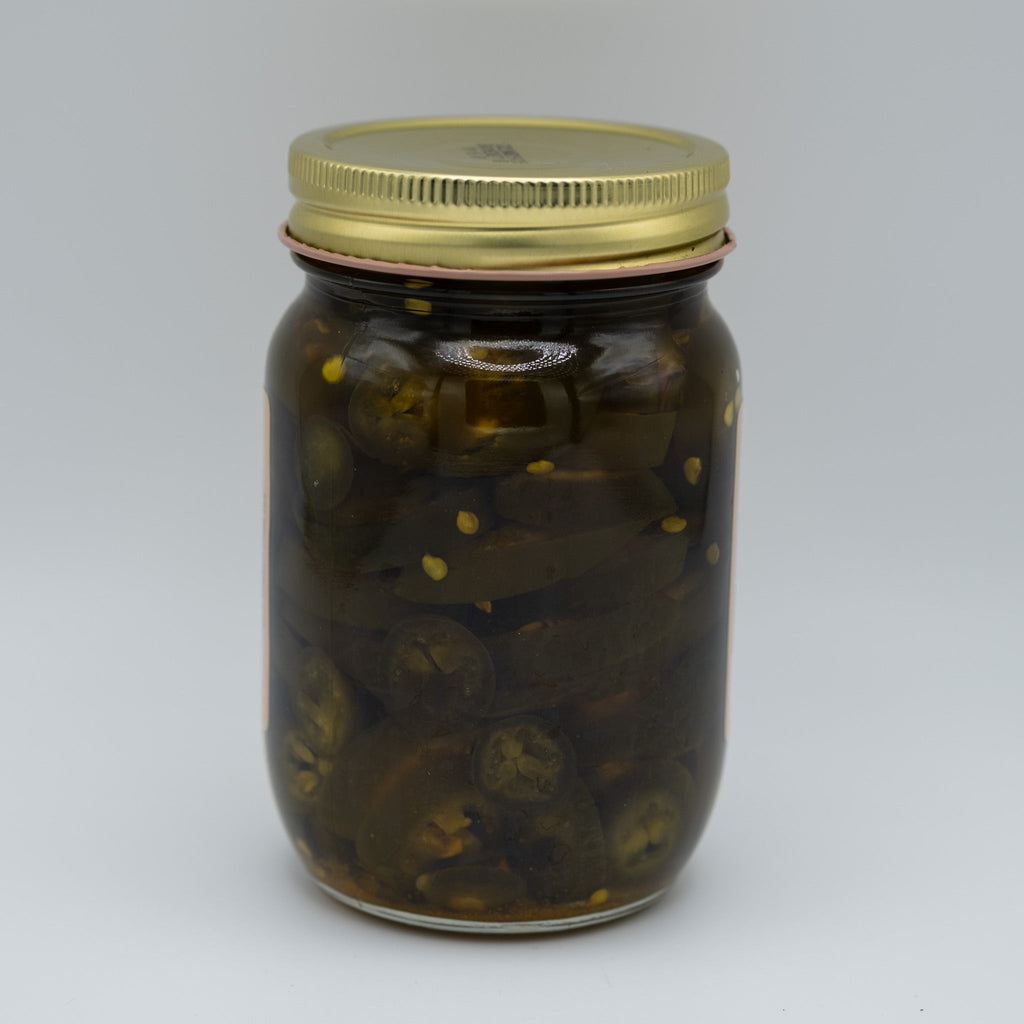Old-Fashioned Candied Jalapeños Pint