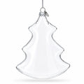 Clear Glass Christmas Tree Ornament