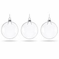 Set of 3 Flat Disc Clear