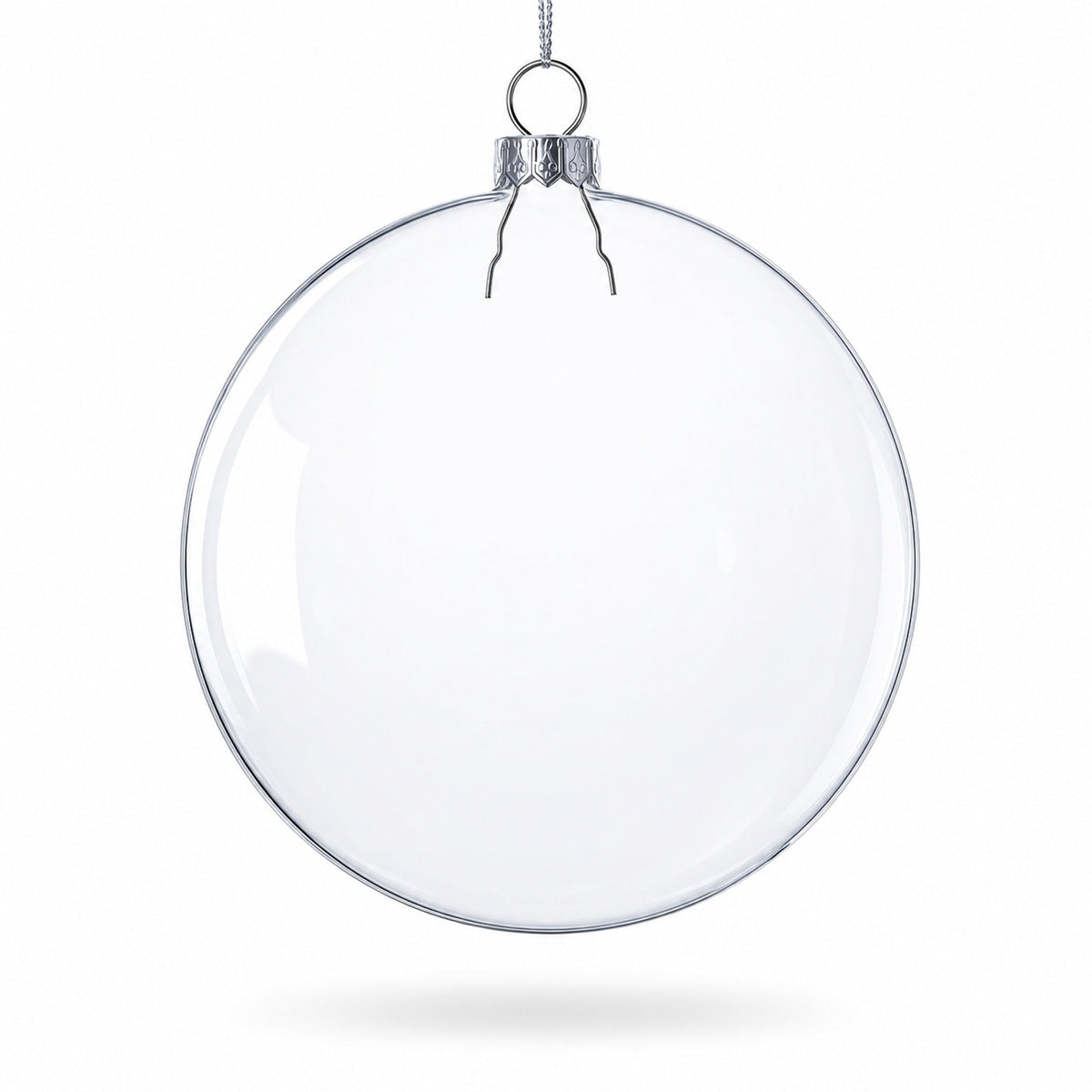 Set of 3 Flat Disc Clear