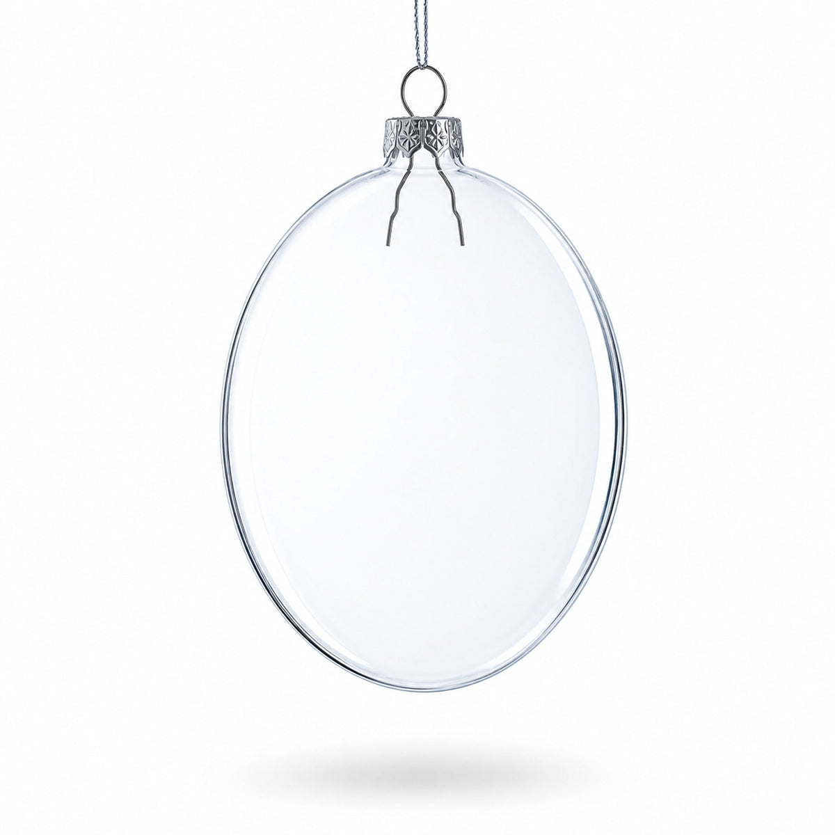 Set of 3 Flat Disc Clear