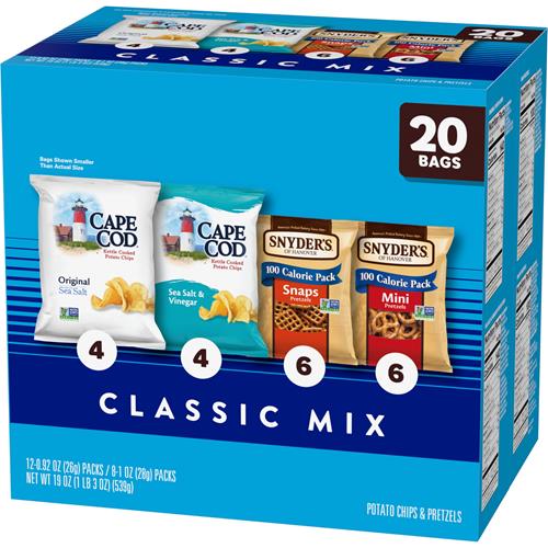 Snyders Of Hanover And Cape Cod 20 Count