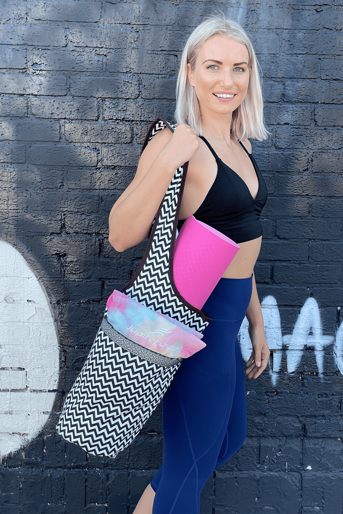 JupiterGear Yoga Mat Carrying Tote Bag