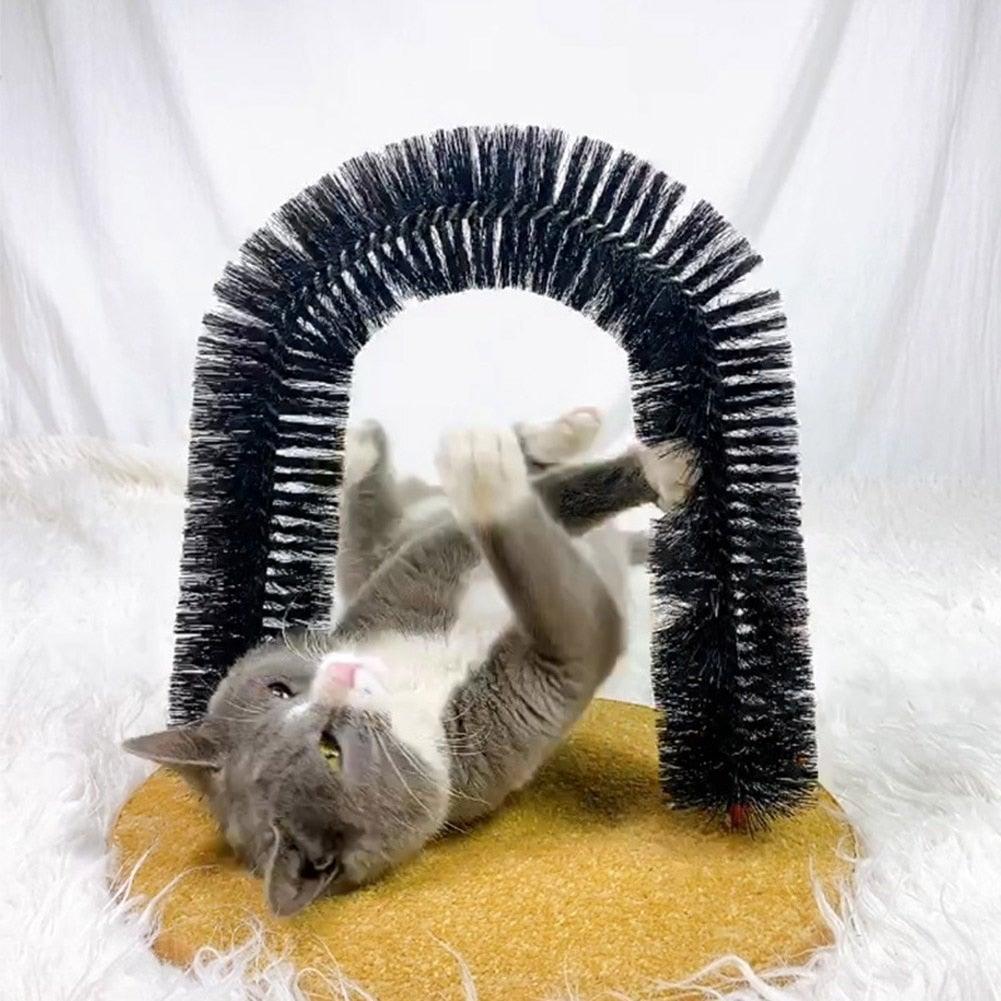 Comfortable Arch Cats Massager Pet Cat