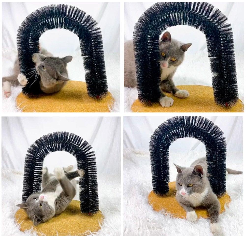 Comfortable Arch Cats Massager Pet Cat