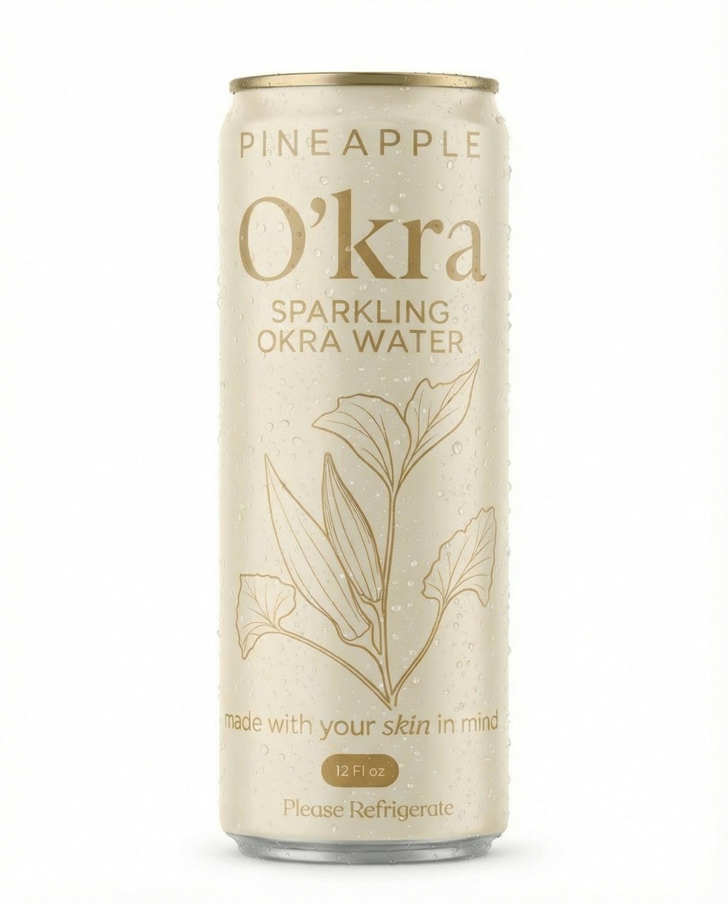 O’kra – Sparkling Okra Water (Pineapple)