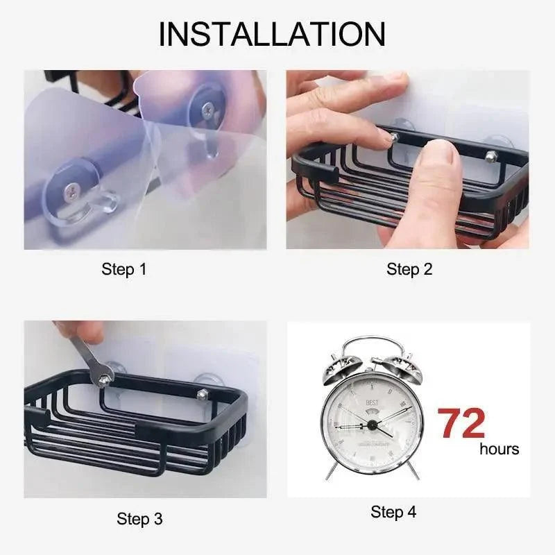 Creative Drill Free Soap Dish Holder
