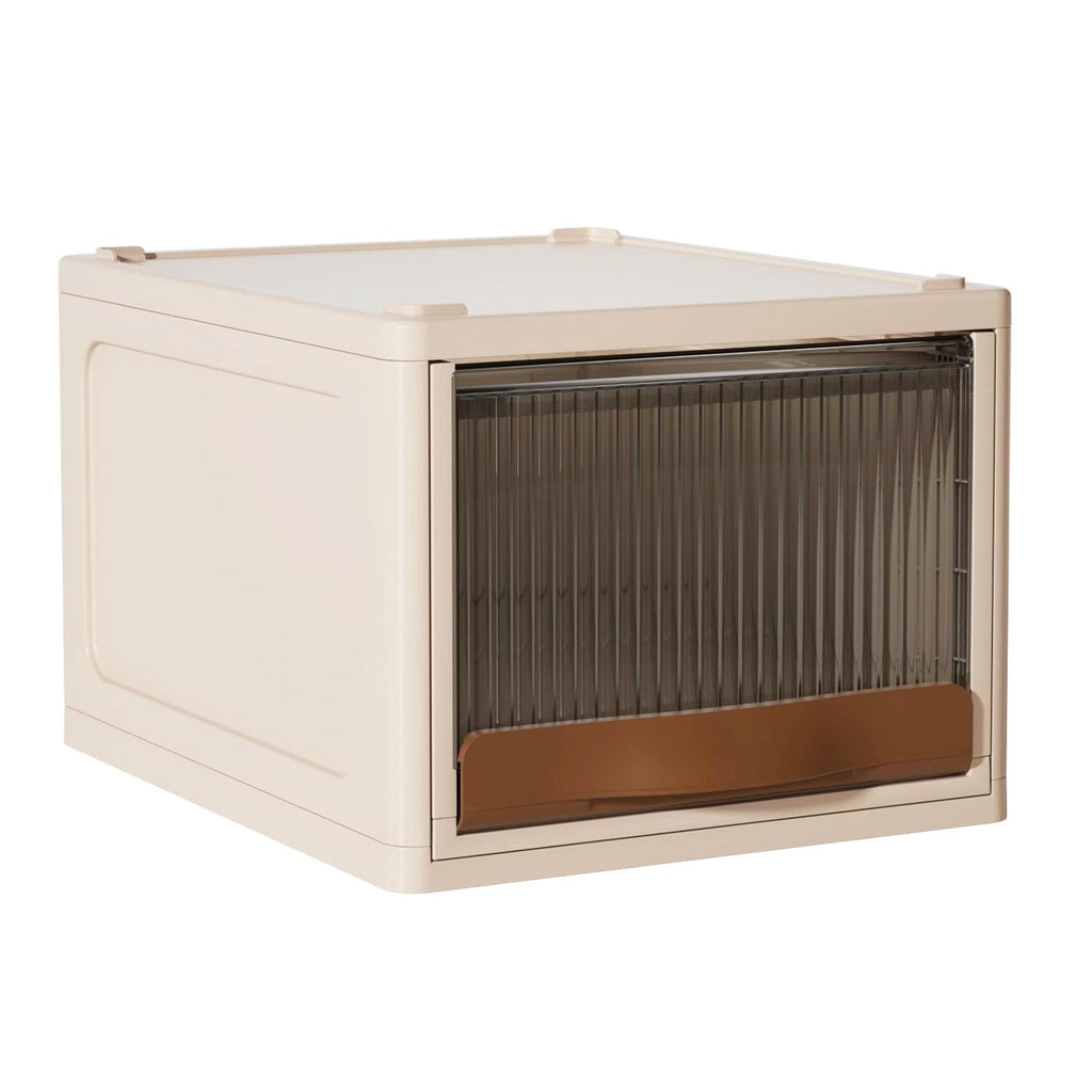 16.5 L Stackable Storage Bin with Dual Access