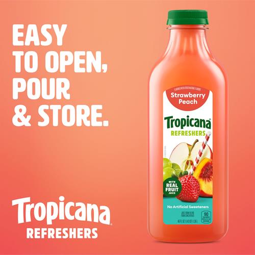 Tropicana Refreshers Strawberry Peach Juice Drink