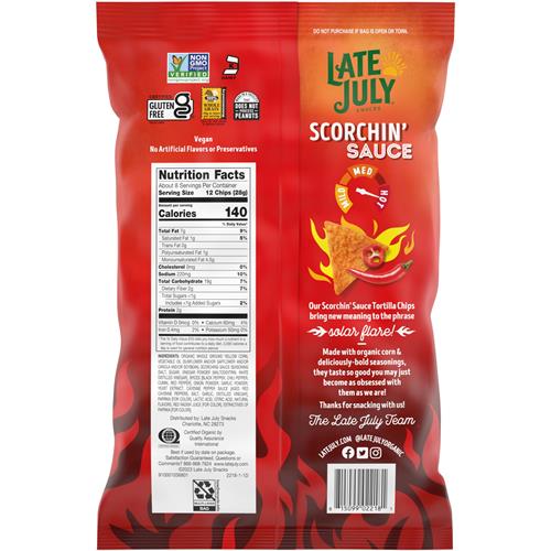 Late July Snacks 7.8 Oz