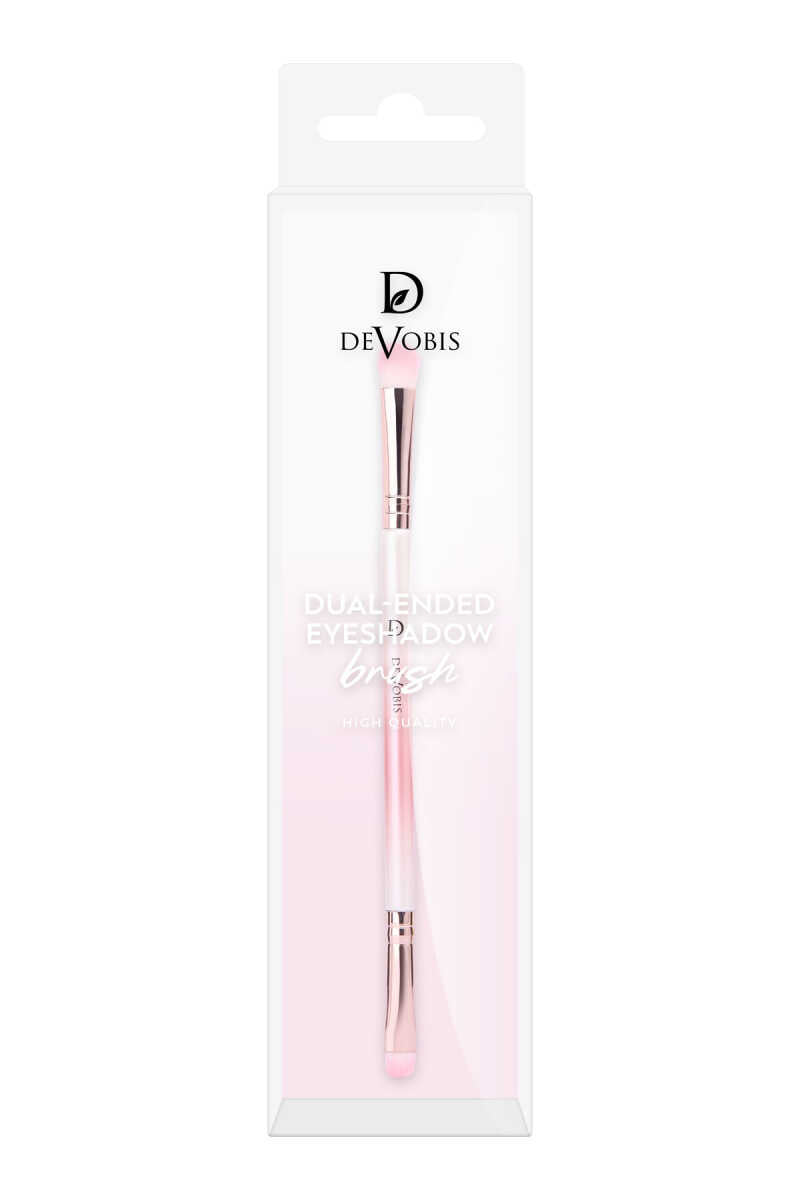 Golden Rose Dual-Ended Eyeshadow Brush