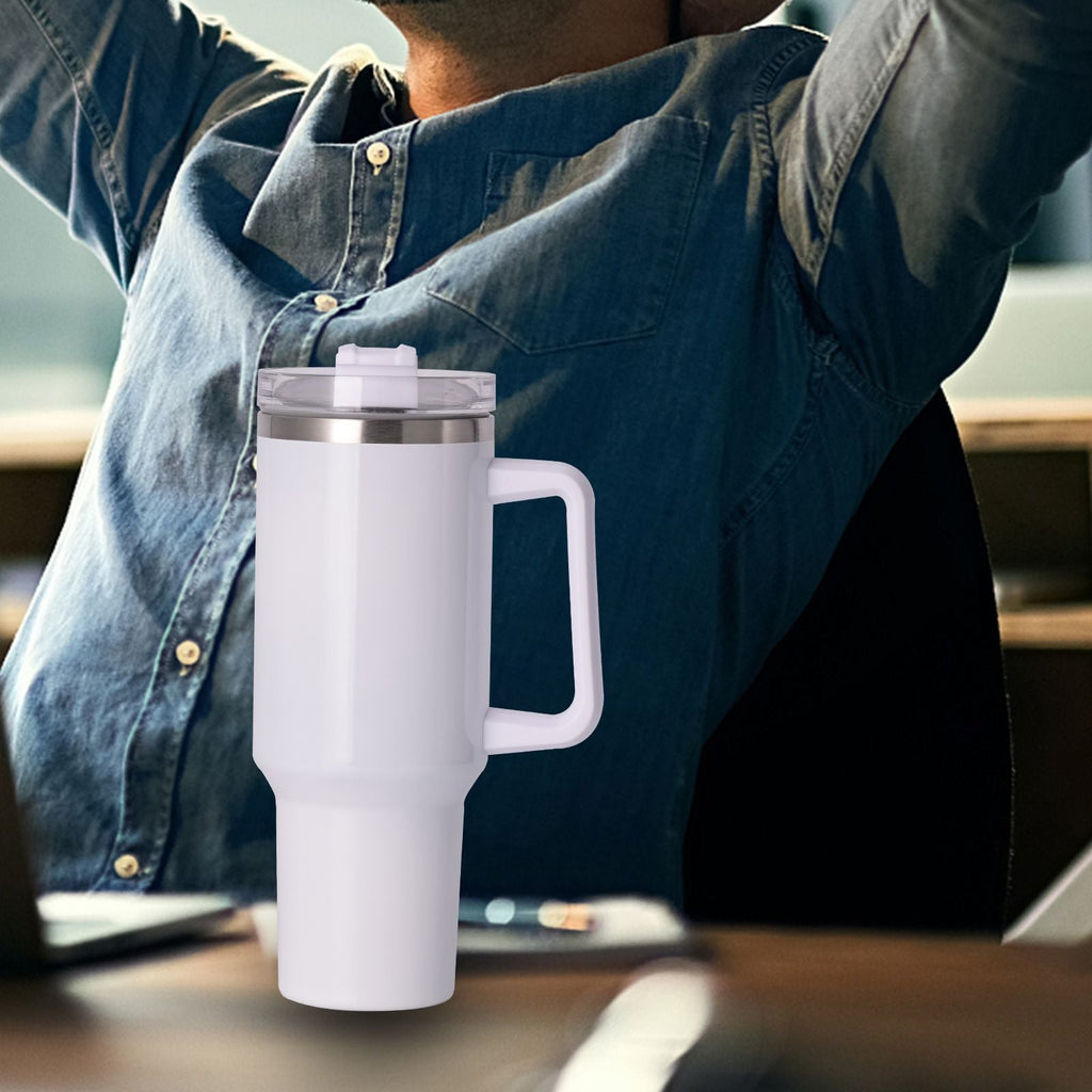 40oz large capacity tumbler With Handle