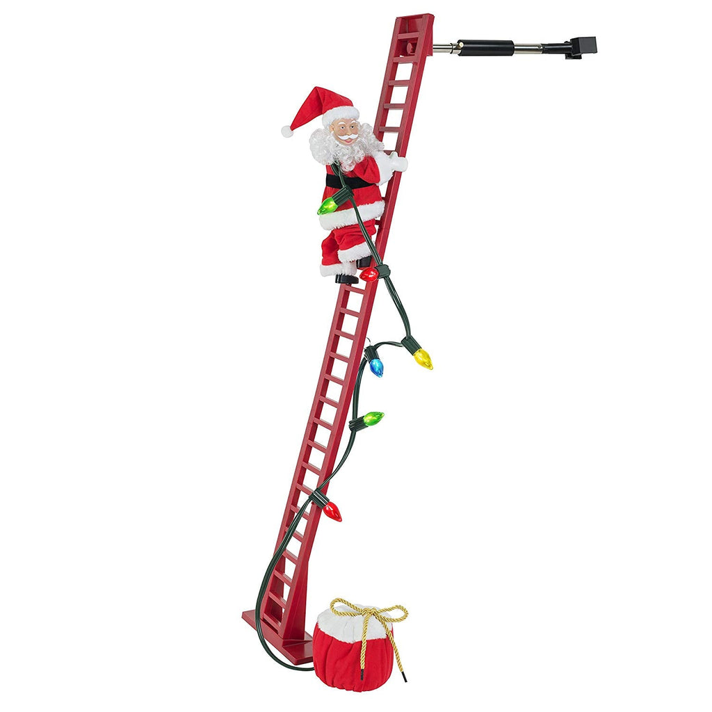 Mr. Christmas Super Climbing Santa – Animated Holiday Decor