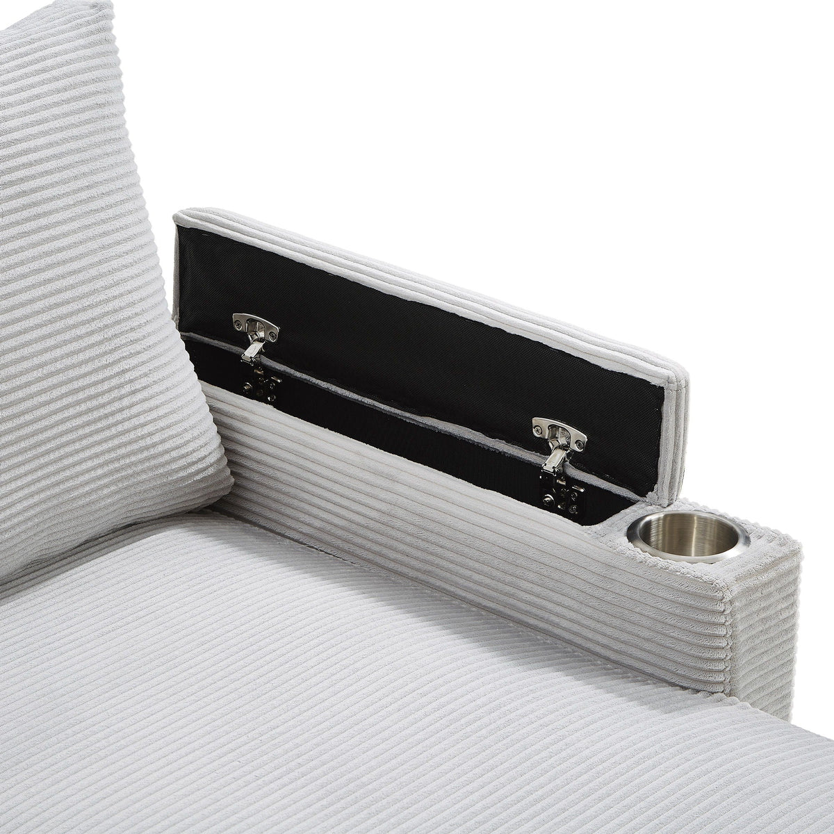 U Shaped Sectional Sofa Bed with
