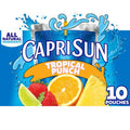 Capri Sun Tropical Punch Flavored With 6 Fl Oz 10 Ct