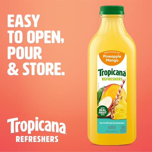Tropicana Refreshers Pineapple Mango Juice Drink – 46 fl oz