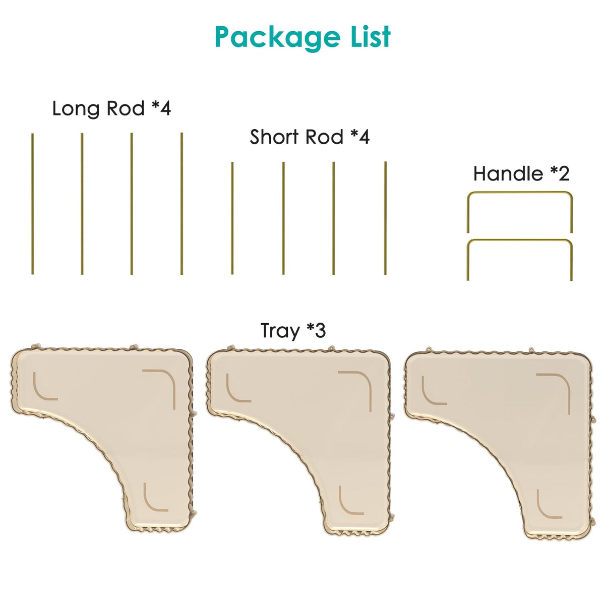 Bathroom Countertop Organizer 3 Tier Corner
