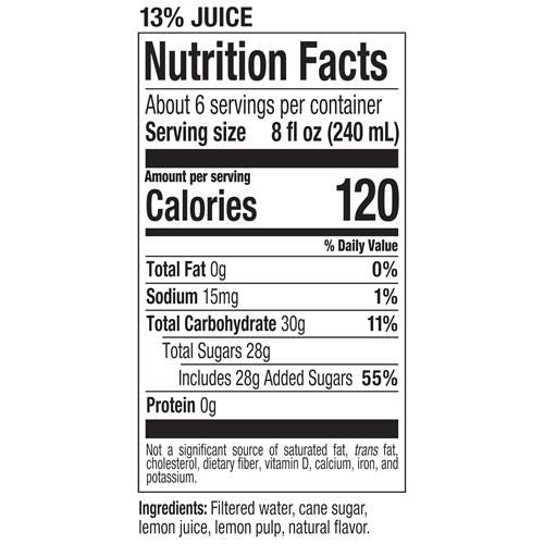 Tropicana Classic Lemonade 46 Fl Oz