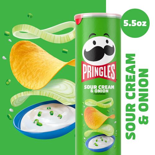 Pringles Potato Crisps Chips 5.5Oz 1 Can