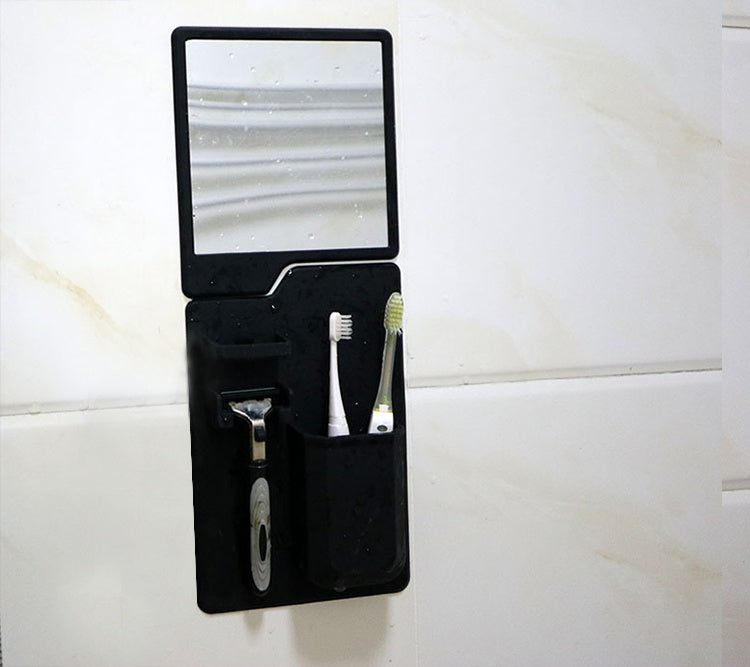 Multi-functional Silicone Toothbrush Holder Mighty Wall