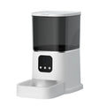 Smart Cat Feeder with Timed Remote Feeding, 6L Automatic Dog Food Dispenser, Pet Feeder with WiFi