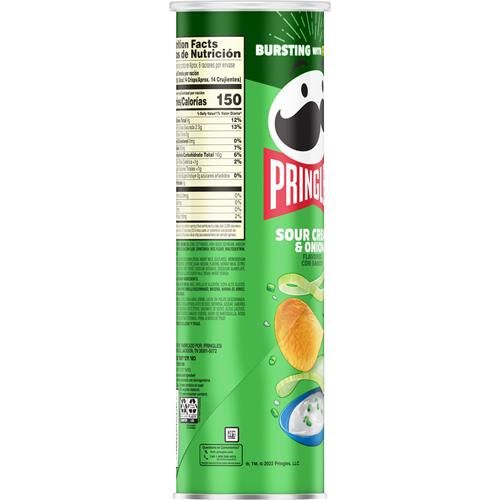 Pringles Potato Crisps Chips 5.5Oz 1 Can