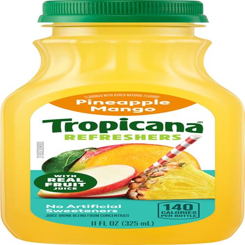 Tropicana Refreshers Pineapple Mango Juice Drink – 11 fl oz