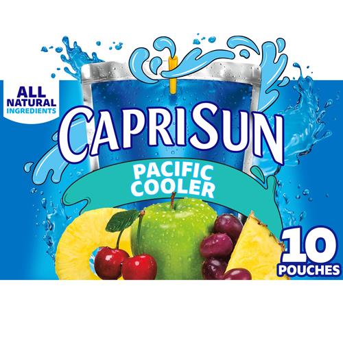 Capri Sun Pacific Cooler Mixed Fruit Drink – 6 fl oz, 10 Pouches