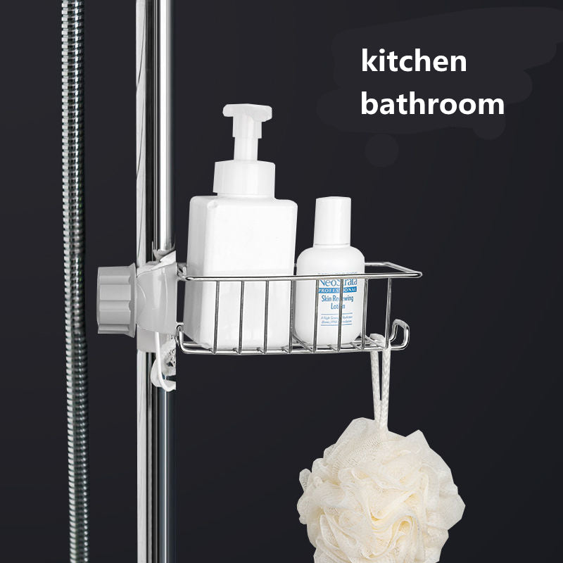 Adjustable Sink Sponge & Drain Rack