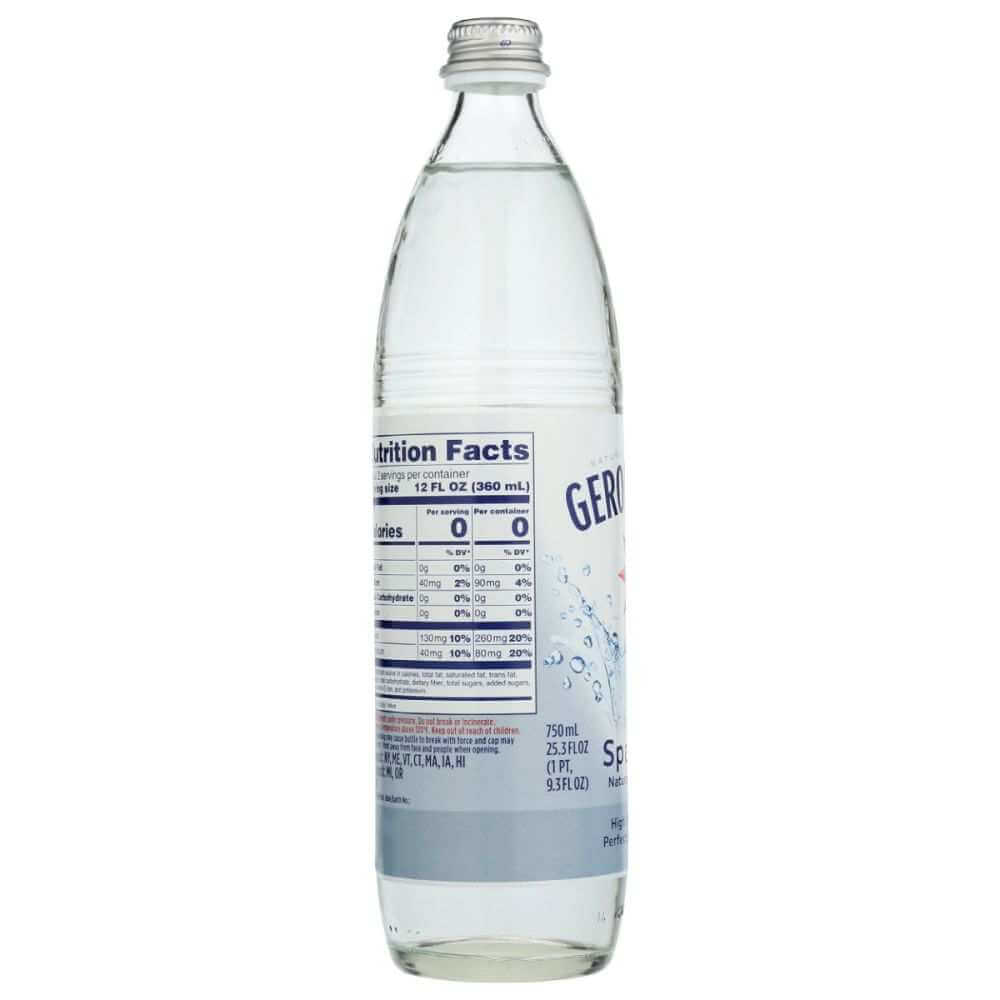 GEROLSTEINER Sparkling Mineral Water 750ml