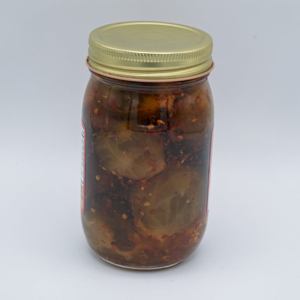 Hot Pickled Brussels Sprouts
