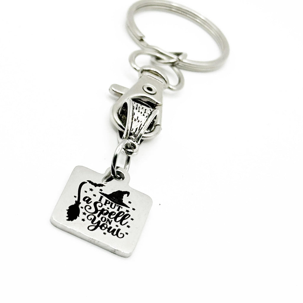 I Put a Spell on You Stainless Steel Keychain
