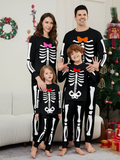 Family Skeleton Halloween Pajama Set