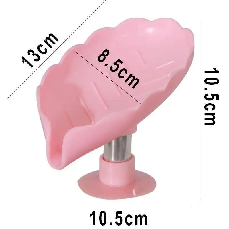 Leaf Shape Soap Box Drain Soap