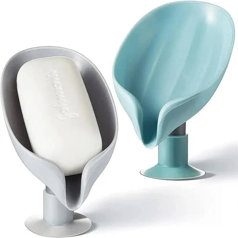 Leaf Shape Soap Box Drain Soap