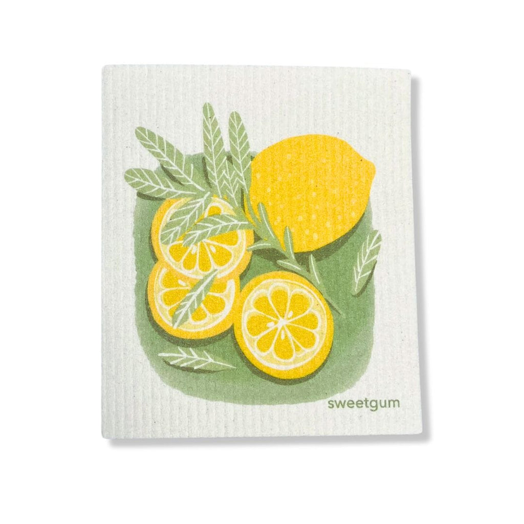 Lemons & Sage Swedish Dishcloth Sweetgum Home