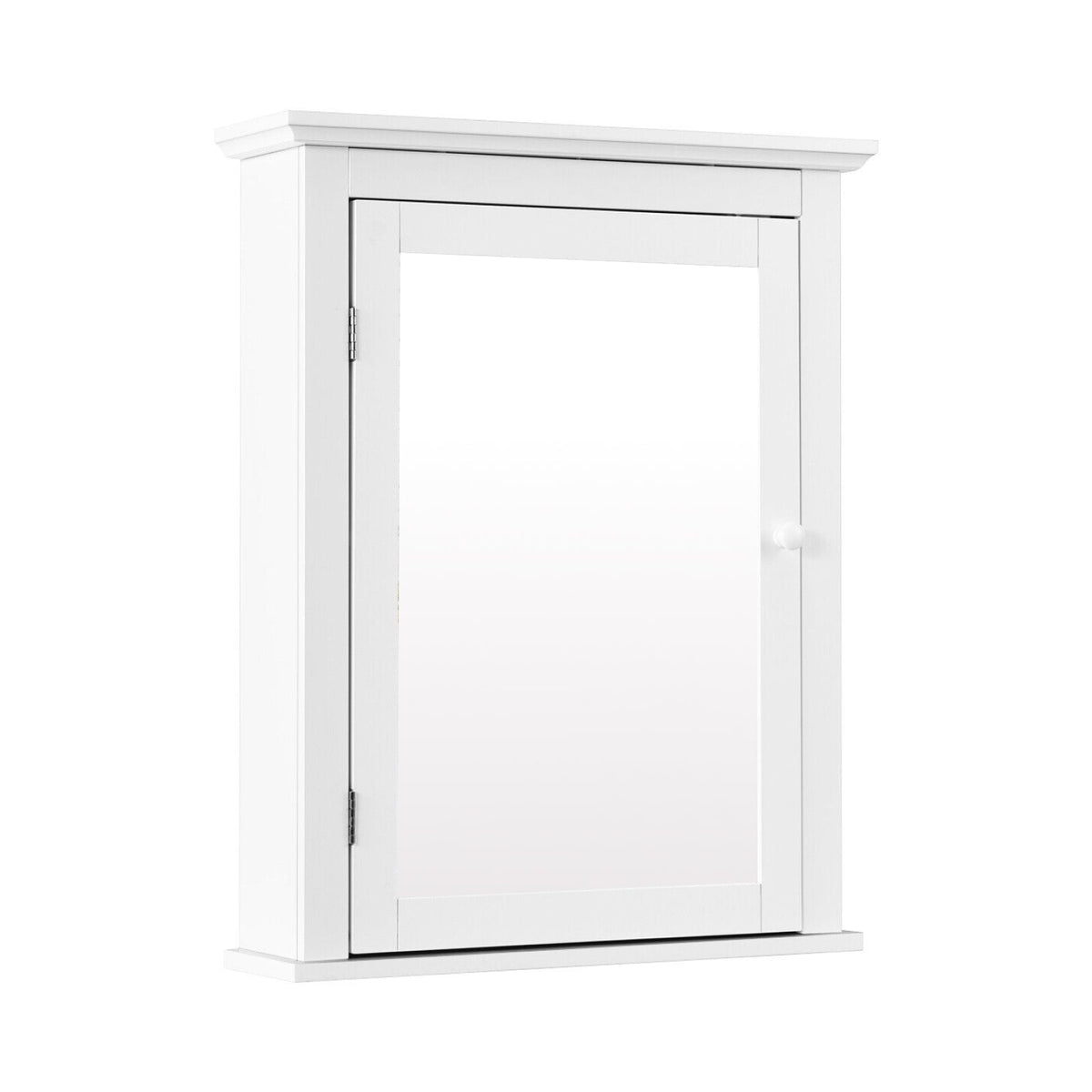 Bathroom Wall Mounted Storage Mirror Medicine